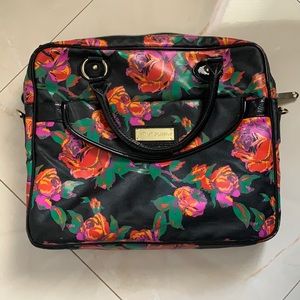 BETSEY JOHNSON LAPTOP CASE/ BRIEF CASE